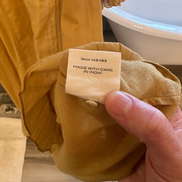 Doen long maxi dress 100% cotton - Picture 6 of 10